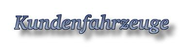 Bilder von Kundenfahrzeugen